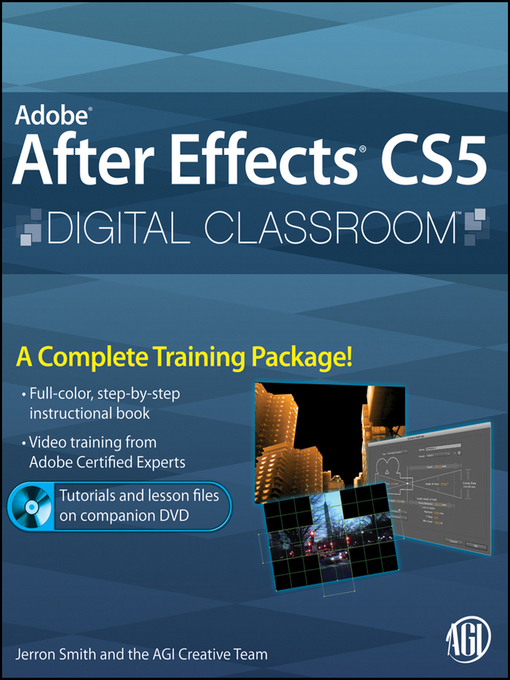 Title details for Adobe After Effects CS5 Digital Classroom by Jerron Smith - Available